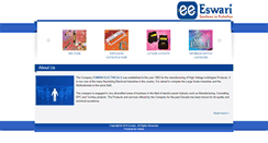 Desktop Screenshot of eswari.in